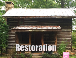 Historic Log Cabin Restoration  Crawford County, Ohio
